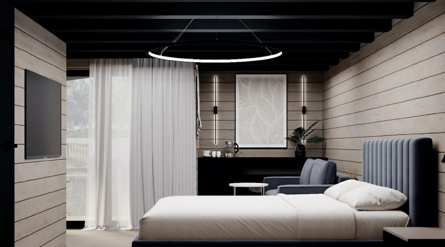 Мини-коттедж 3-х местный